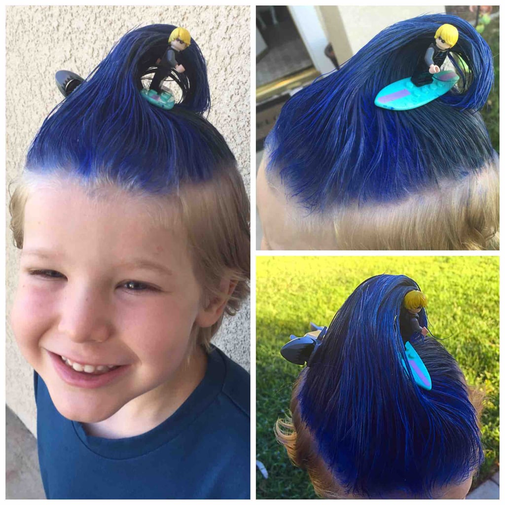 Crazy Hair Day Ideas Your Kids Will Love For School Popsugar Family