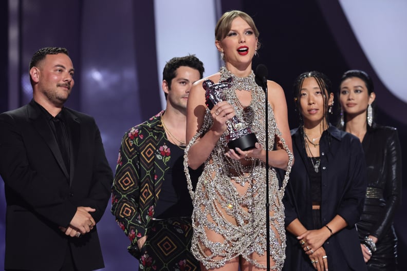 Taylor Swift Accepting the Award For Video of the Year