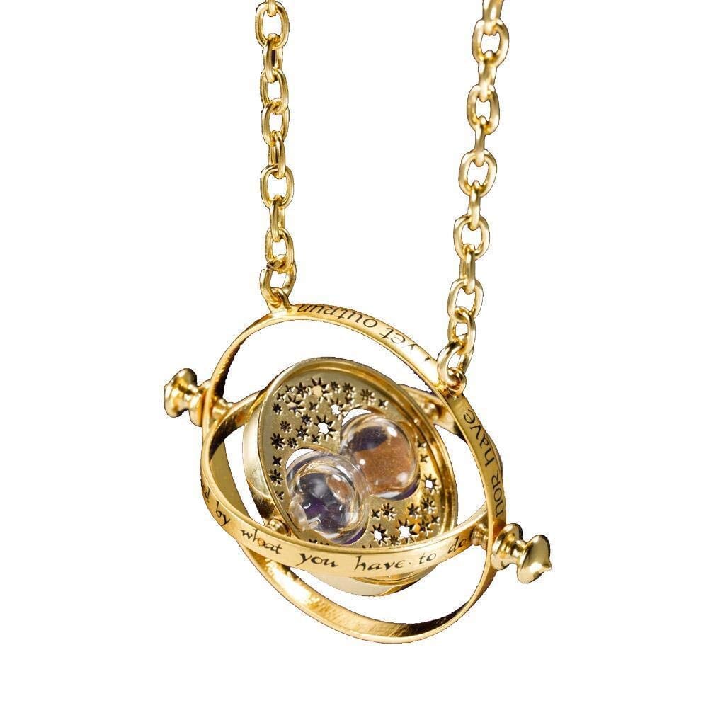 Buy Harry Potter Time Turner Hermione Granger Necklace Spins Gold Hourglass  Gift Online at desertcartEcuador