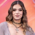 Hailee Steinfeld Struts Through London in a Wildly Tall Pair of Cutout Platforms