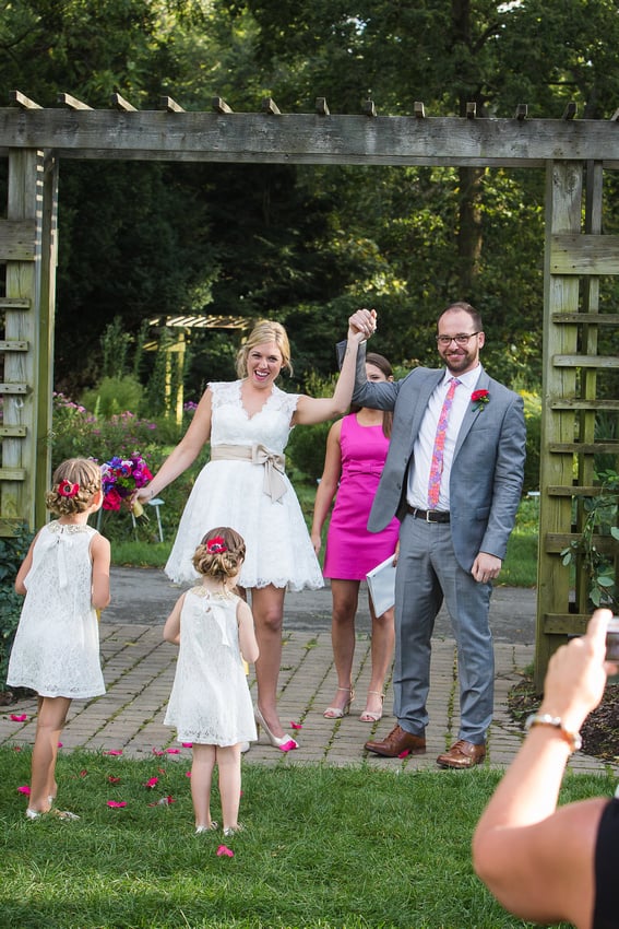 Coffee Shop Wedding Reception