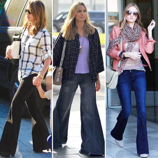 Heidi Klum, Jessica Alba Flare Jeans 