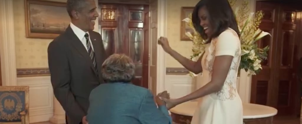 106-Year-Old Woman Dances With President Obama