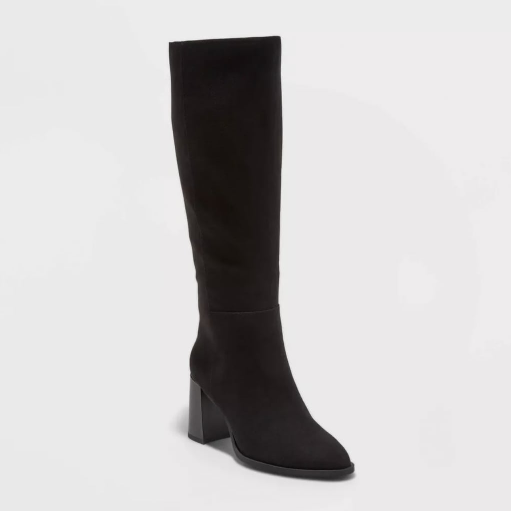 These $40 Black Knee-High Boots Are a Foolproof Designer Dupe