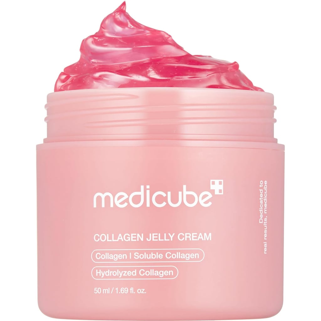 Medicube Collagen Jelly Cream ($15)
On the nights I don't use retinol or Differin, I glaze my face in this and absorb it in further with the Medicube Age-R Booster. It leaves my skin pillow-y soft and with a healthy glow in the morning.