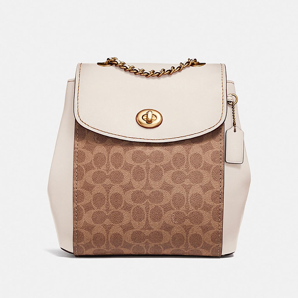 Coach Parker Convertible Backpack in Signature Canvas Best Coach Bags