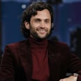 Penn Badgley in a Velvet Suit and Turtleneck Is Just Really Doing It For Me