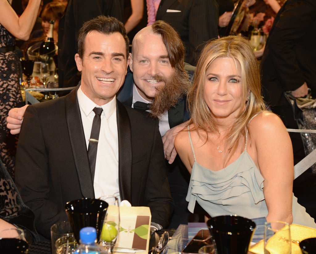 Jennifer Aniston and Justin Theroux at Critics' Choice 2016