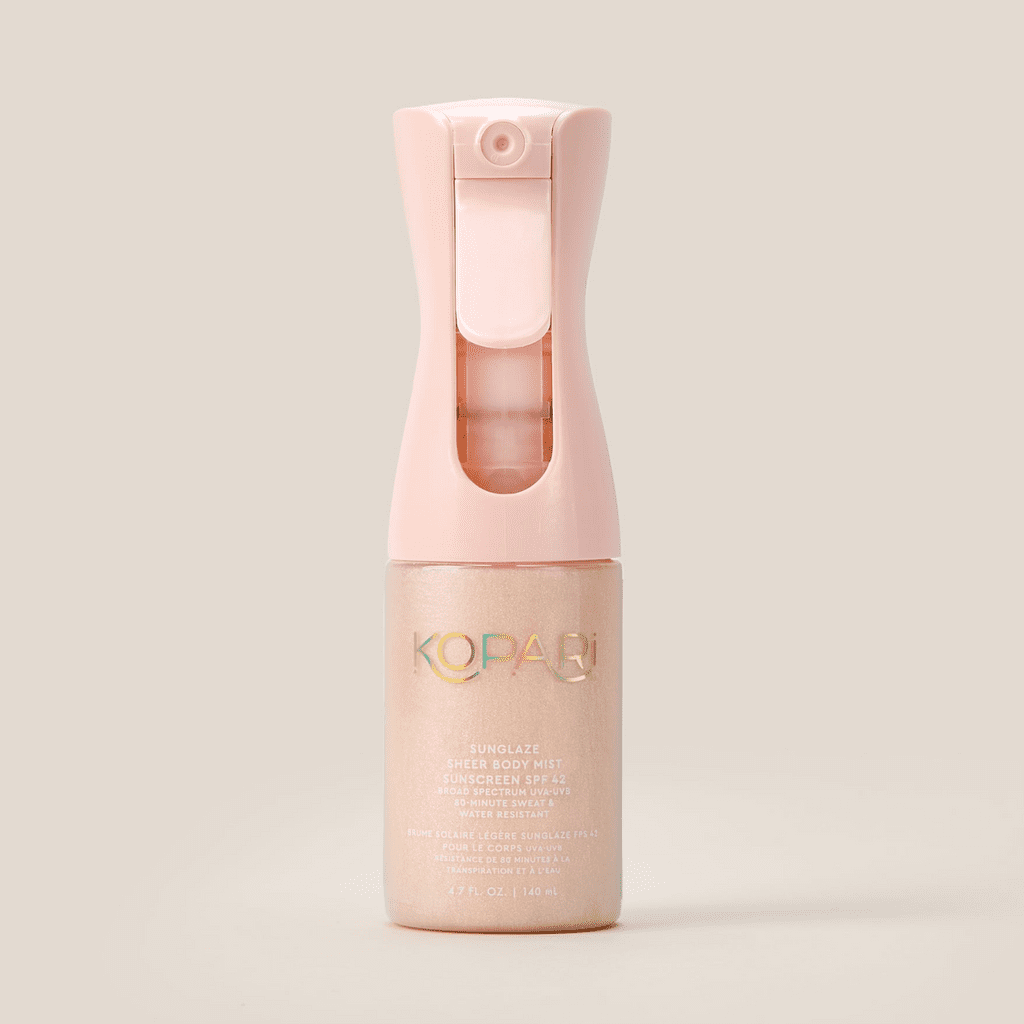 Kopari Sunglaze Sheer Body Mist Sunscreen SPF 42