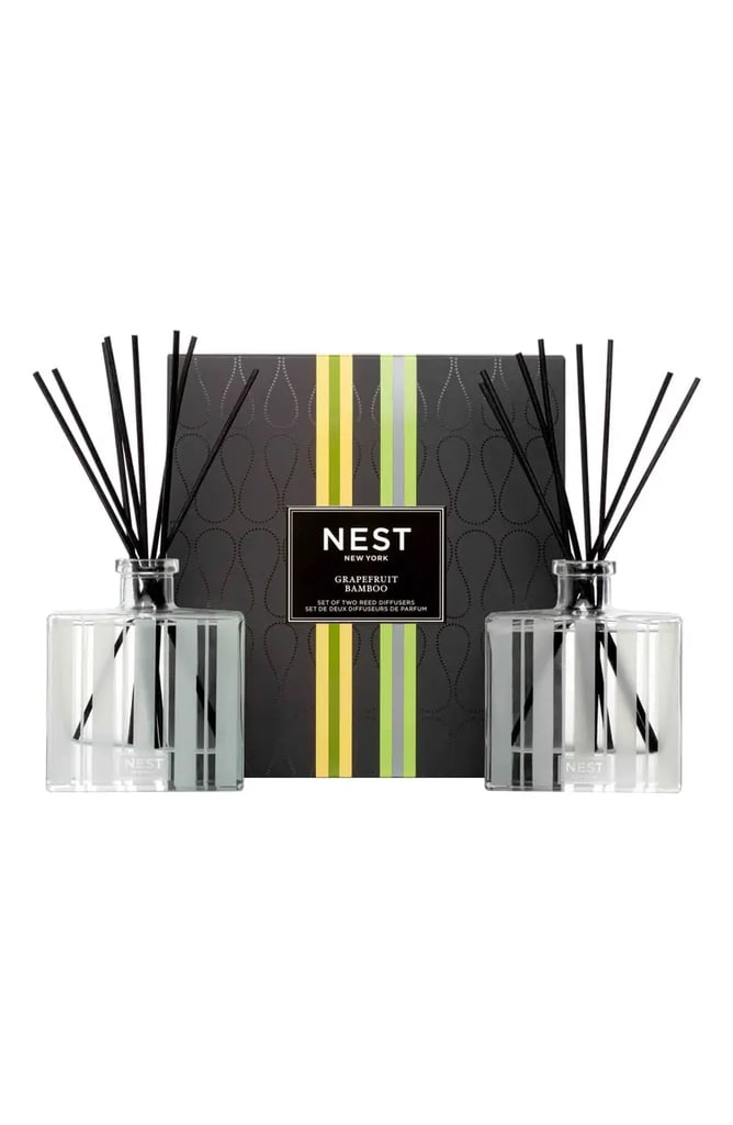Nest New York Bamboo & Grapefruit Reed Diffuser Duo