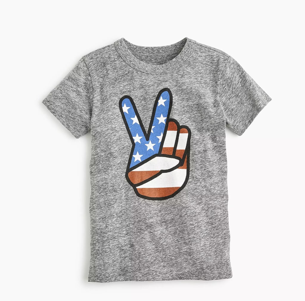 J.Crew Peace Sign T-Shirt