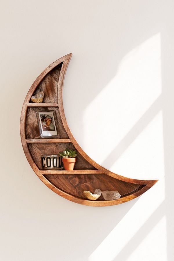 Urban Outfitters Crescent Moon Wall Shelf