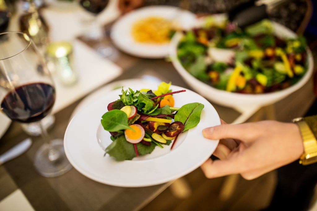 First Fill Your Plate With Veggies Most