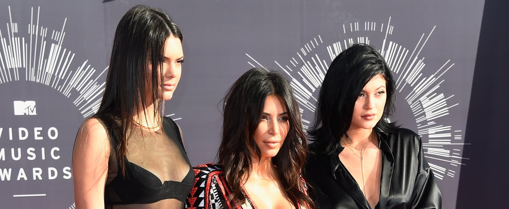 Kim Kardashian and Kendall and Kylie Jenner at the MTV VMAs