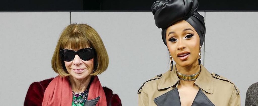 Anna Wintour and Cardi B at the Alexander Wang Show