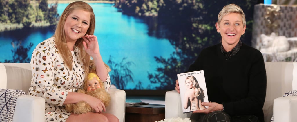 Amy Schumer Talking About Goldie Hawn on The Ellen Show 2016