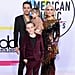 Ashlee Simpson and Evan Ross at the 2017 AMAs