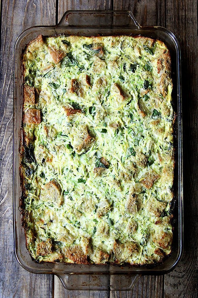 Summer Vegetable Strata