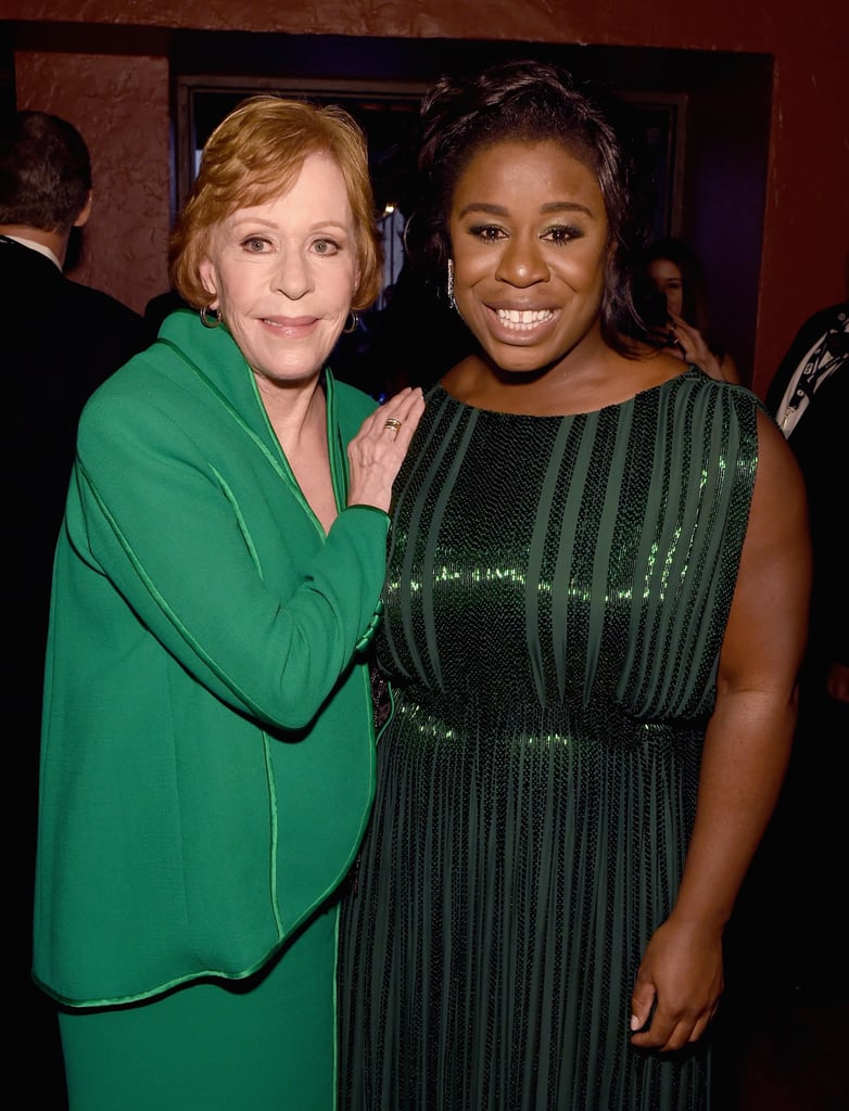 Pictured: Carol Burnett and Uzo Aduba