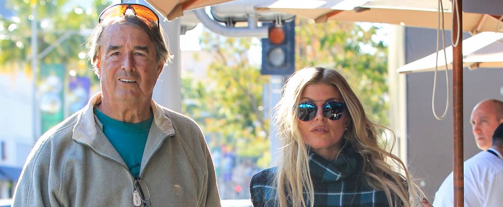Fergie and Her Dad Out in LA December 2015
