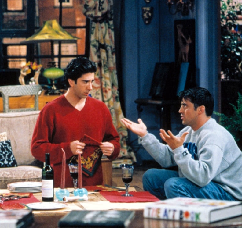 Ross Geller and Joey Tribbiani both date . . .