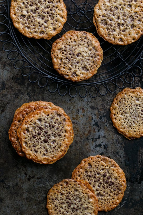 Almond Lace Sandwich Cookies