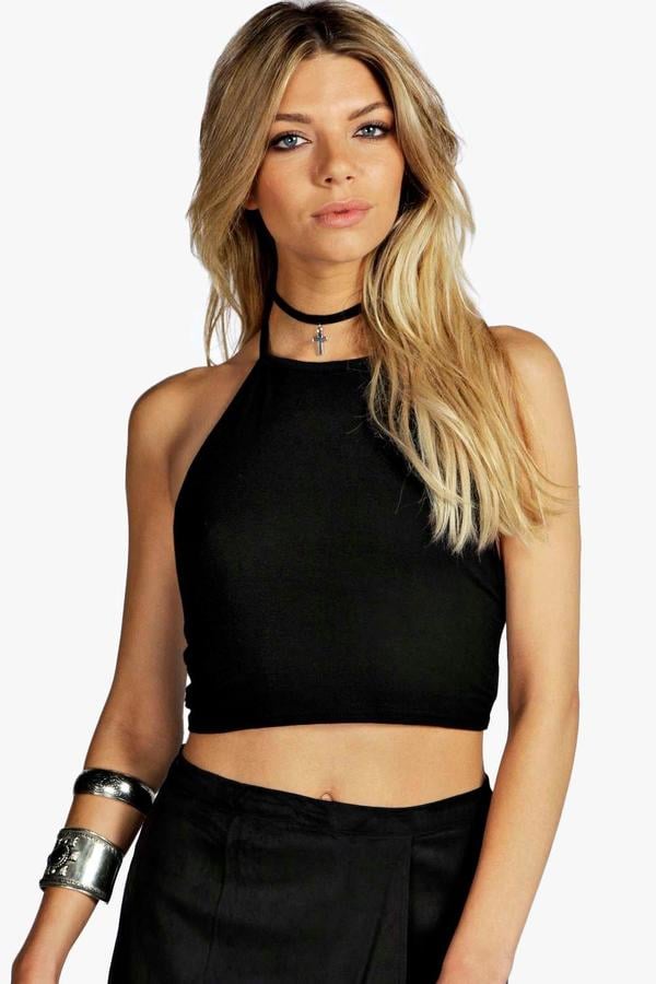 boohoo Basic Crop