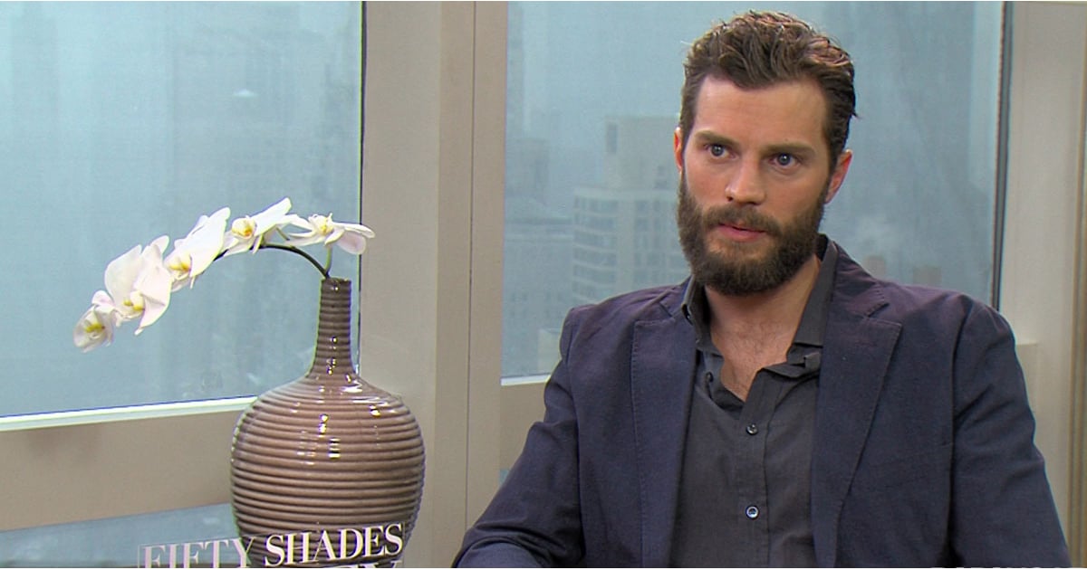 Jamie Dornan Fifty Shades Of Grey Interview Popsugar Celebrity 