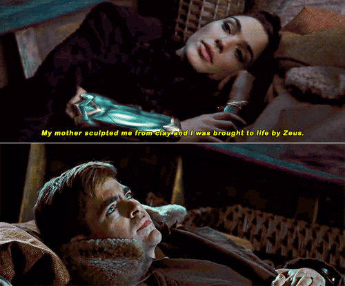 Chris Pine and Gal Gadot's Improvised Scene in Wonder Woman | POPSUGAR Celebrity Australia