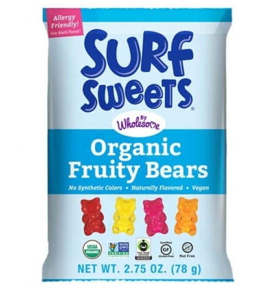 Surf Sweets Organic Fruity Bears