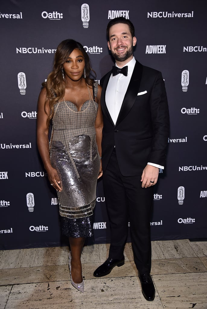 Serena Williams and Alexis Ohanian at Brand Genius Awards