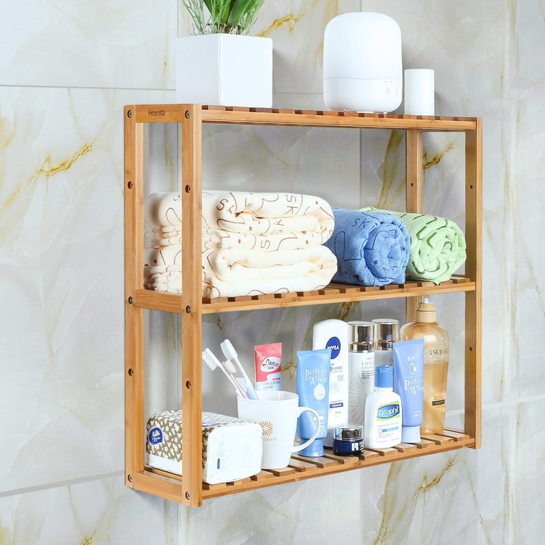 Homfa Bamboo Bathroom 3-Tier Shelf