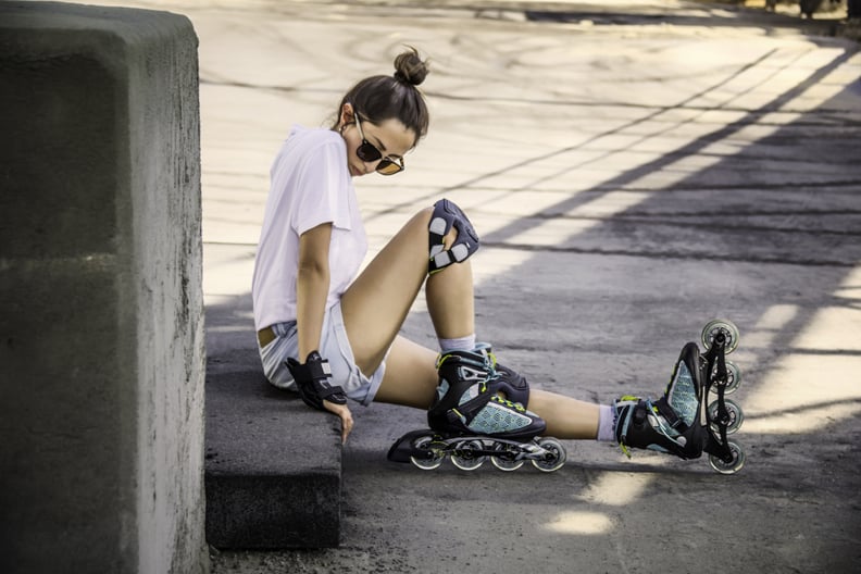 Go rollerblading.