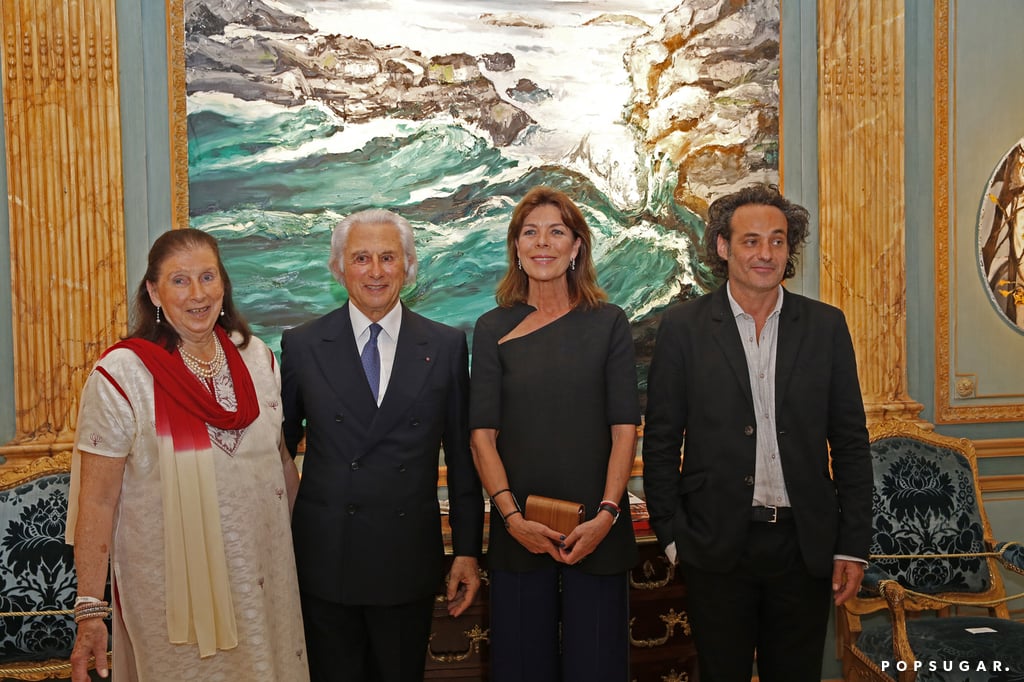 Princess Caroline of Monaco at Art Gallery Opening