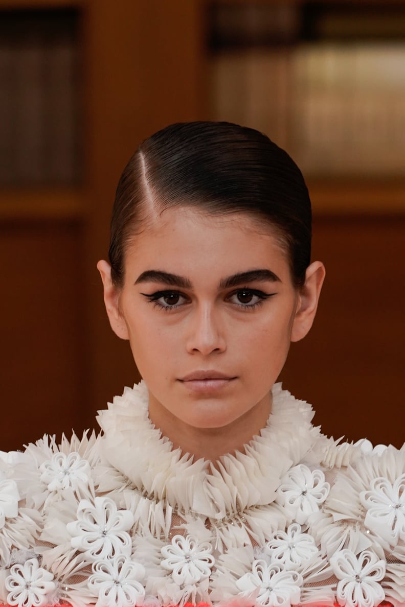 Kaia Gerber's Long Eyeliner