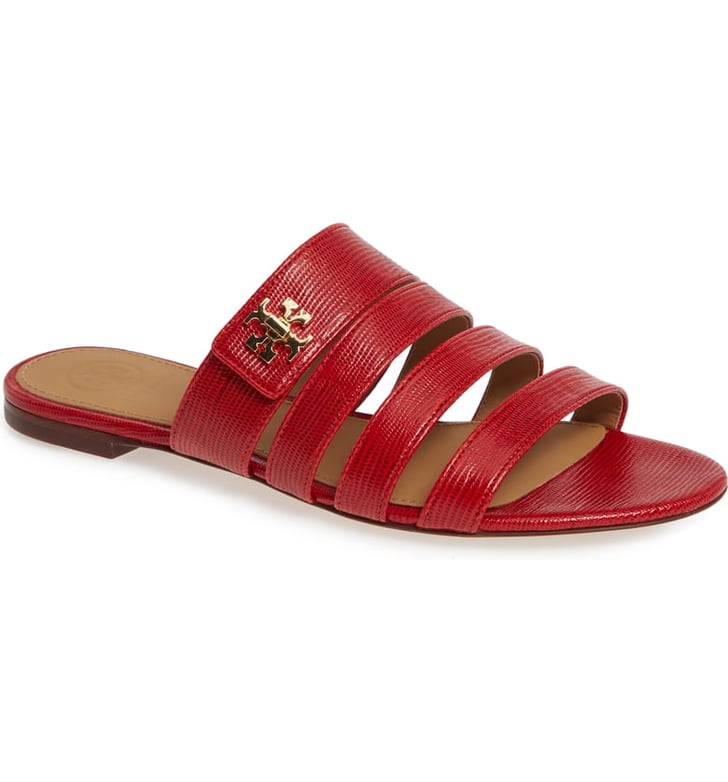 kira quilted flat slide