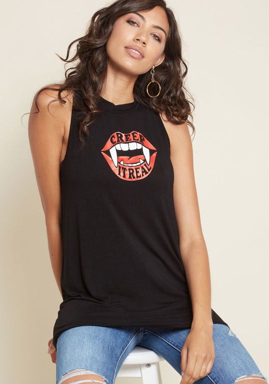 Creep It Real Graphic Tank Top