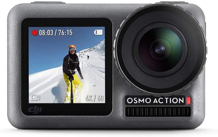 DJI Osmo Action - 4K Action Cam 12MP Digital Camera With 2 Displays