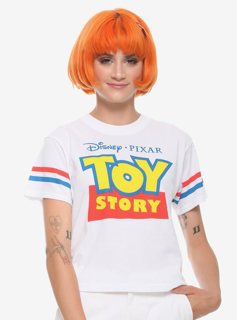 Disney Pixar Toy Story Logo Girls Athletic T-Shirt