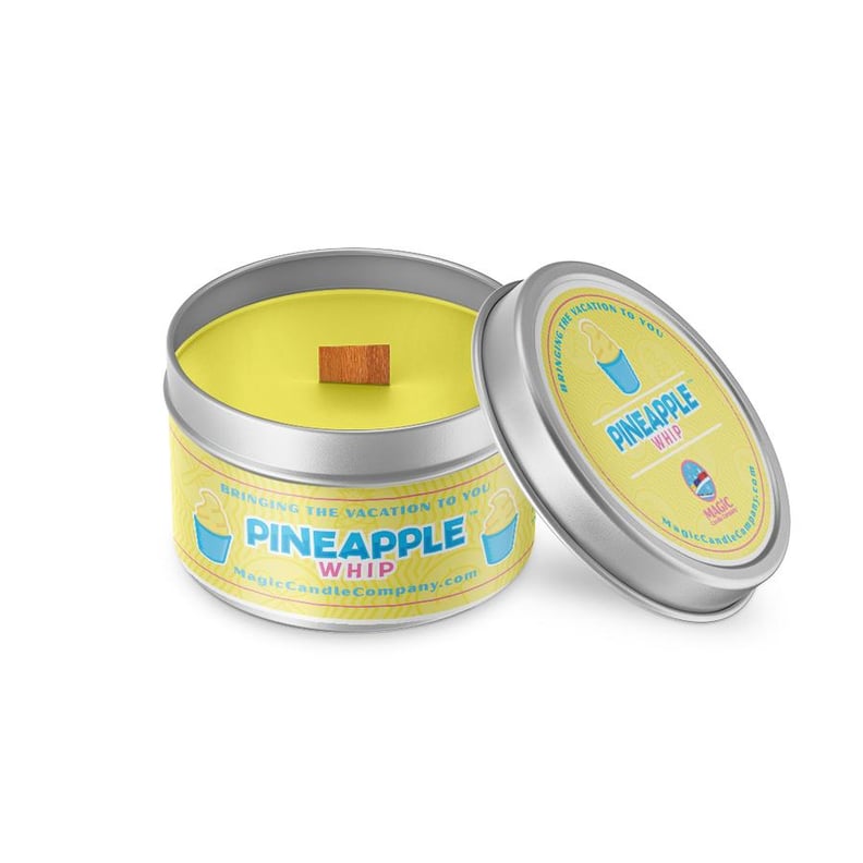 Disney Pineapple Whip-Inspired Candle