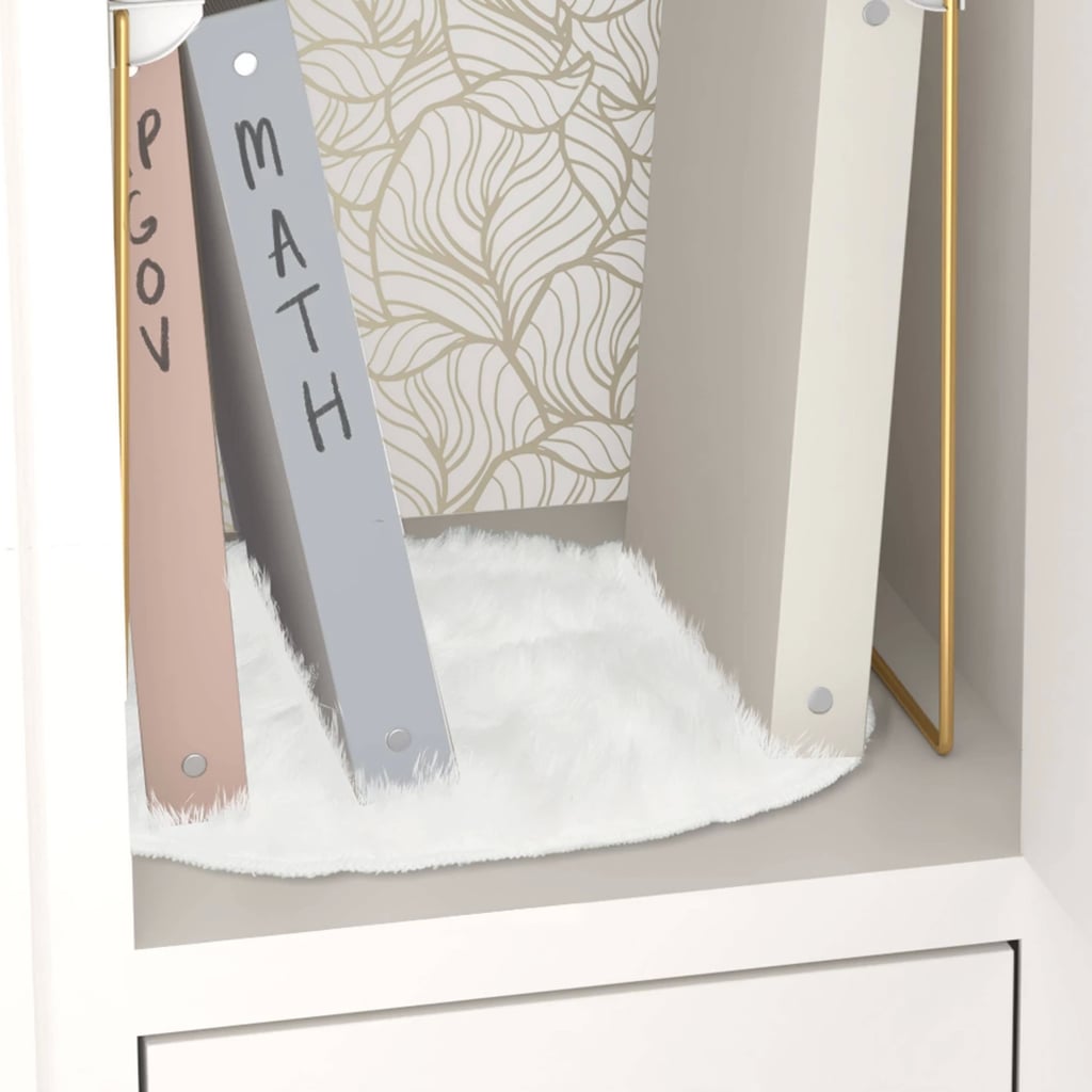 Locker Faux Fur Rug White