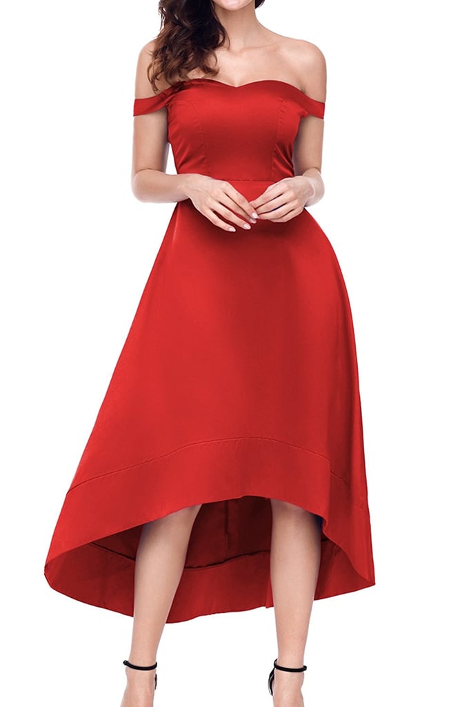 AlvaQ OffShoulder Midi Dress Best Formal Dresses on Amazon