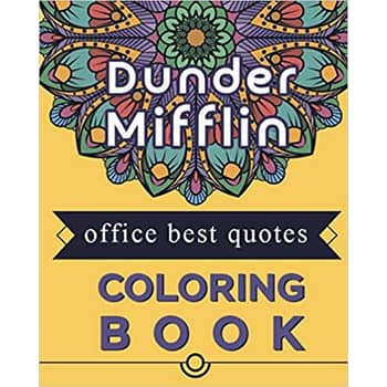  The Office Spirals Lines and Dots Adult Coloring Book