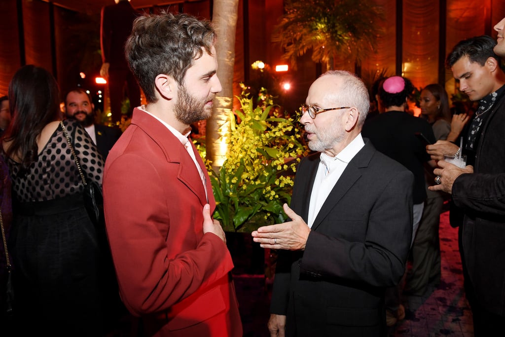 Ben Platt and Bob Balaban at The Politician Premiere