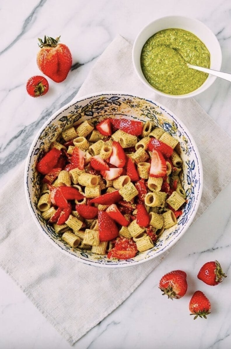 Basil Mint Pesto Pasta Salad