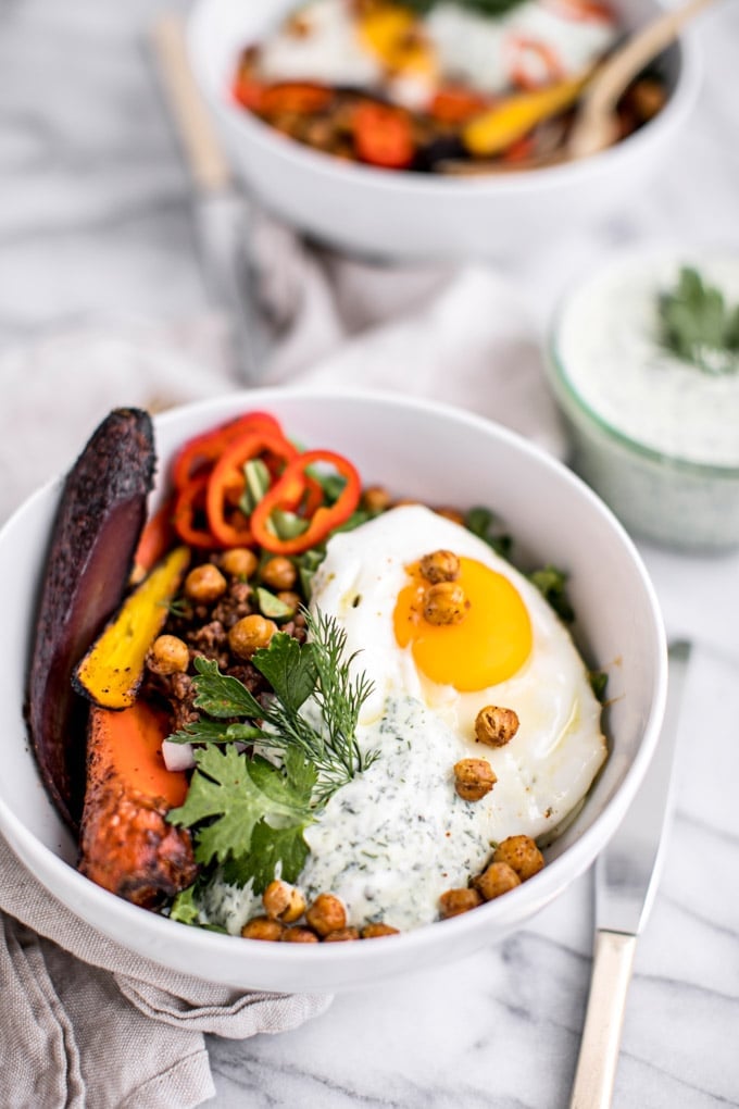 Turkish Breakfast Bowls Healthy GlutenFree Breakfast Recipes