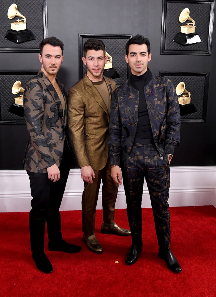 728px x 1001px - Jonas Brothers at the Grammys 2020 | POPSUGAR Celebrity
