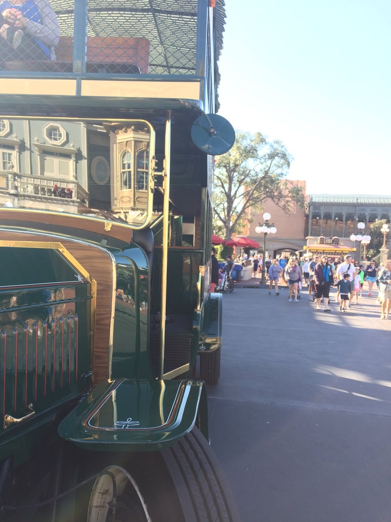 You Can Ride in the Main Street, USA Vehicles