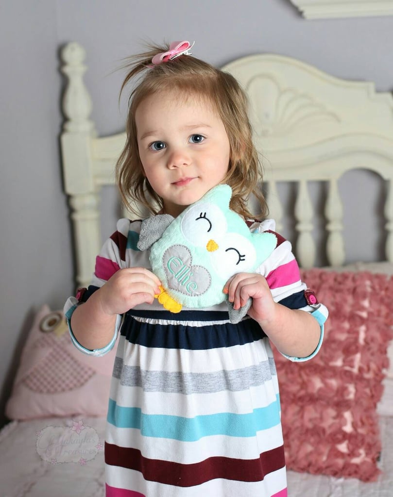 Personalized Stuffed Owl