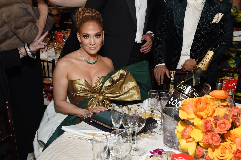 Jennifer Lopez at the 2020 Golden Globes